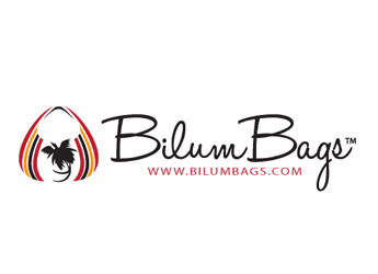 palm tree with swooshes bag brand logo