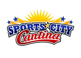 star burst sports bar logo design