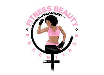 elegant line with lily flower logo for beauty brand