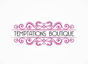 ornaments incorporated with text logo design contest for a boutique