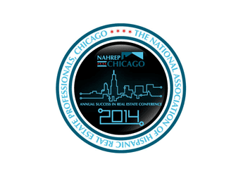 chicago skyline line art inside circle business emblem