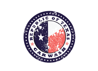 republic of texas flag in a circle with stars logo