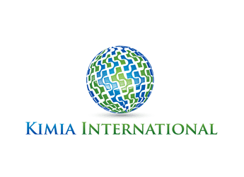 GLobe icon in Logo For Chemical Trading Company