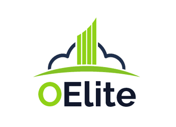 bar graph on cloud logo for computing company design contest