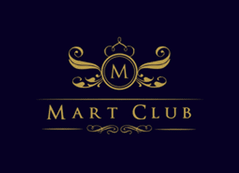 letter M filigree for export import company logo