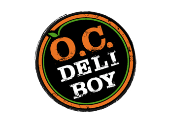 fast food logo of a retro cherry stamp vector