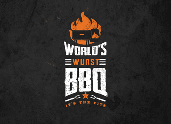 bbq grill with flame icon