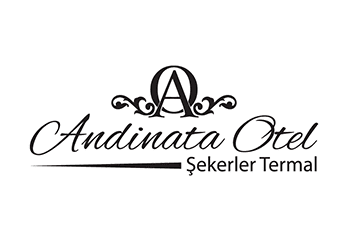 ornaments on letter A hotel logo