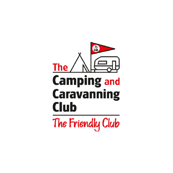 caravan and camping tent logo
