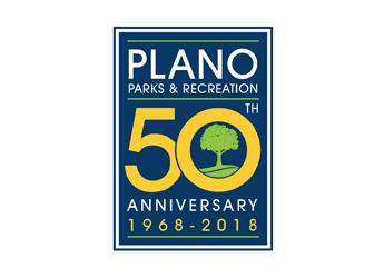 50th anniversary logo of park with tree in zero