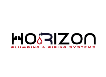 leak pipe and water drop icon for plumbing logo