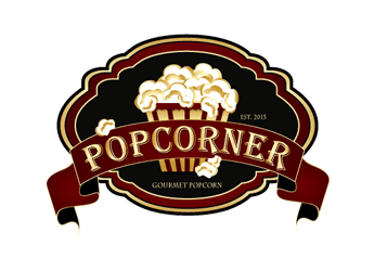 gourmet popcorn logo design contest