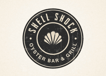 shell emblem for oyster bar logo design contest