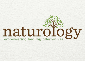 personal care logo design in letter L as tree