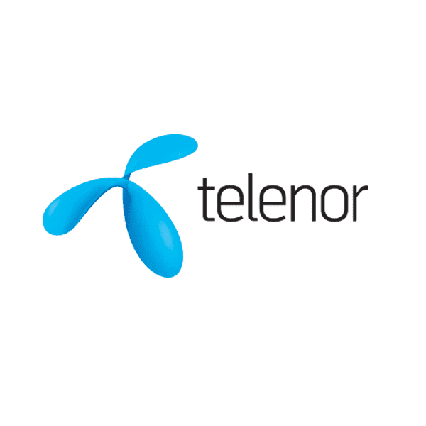 Telenor Telecom logo PNG